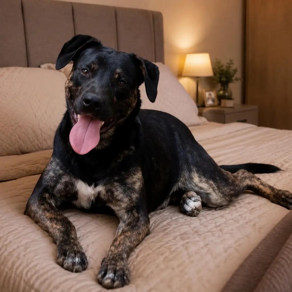 Travão, cachorro de porte médio para adoção em Campo Bom - RS