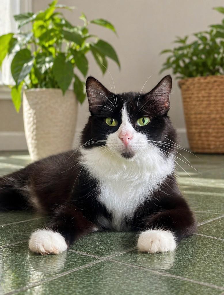 Névoa, gato de porte médio para adoção em Salvador - BA