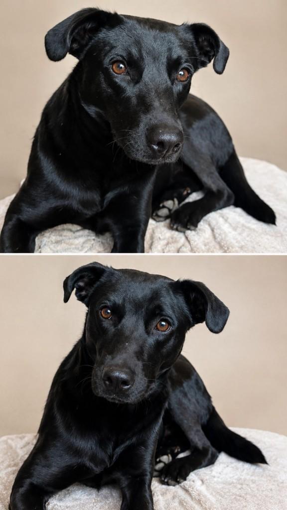 Pretinho, cachorro de porte médio para adoção em Erechim - RS