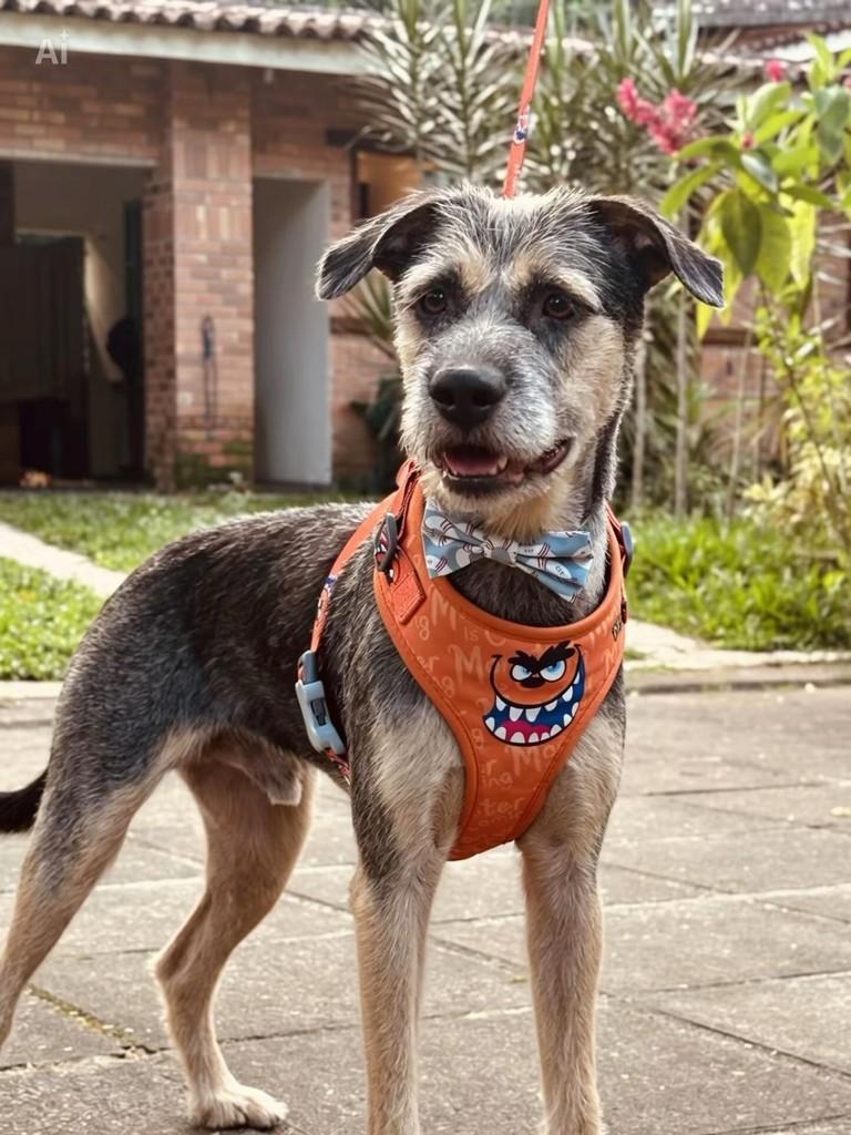 Felipe, cachorro de porte médio para adoção em Camaragibe - PE