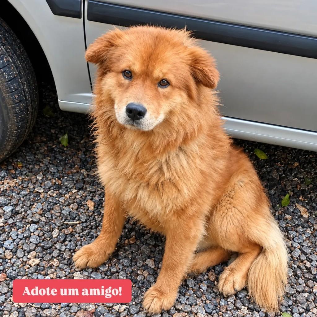 Leônidas, cachorro de porte pequeno para adoção em São Ludgero - SC