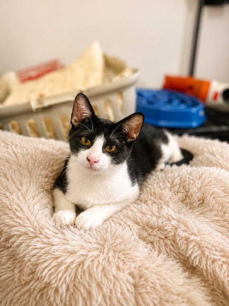 Bento, gato de porte pequeno para adoção em Fundão - ES
